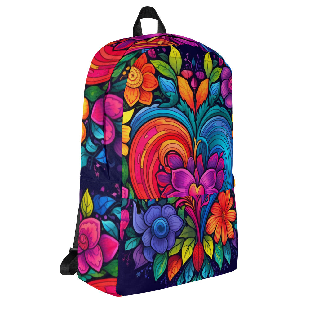 Hearts and Flowers BackPack