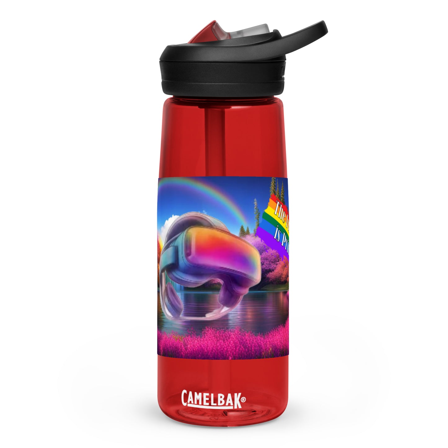 The Future is Pride in VR Water Bottle 25oz