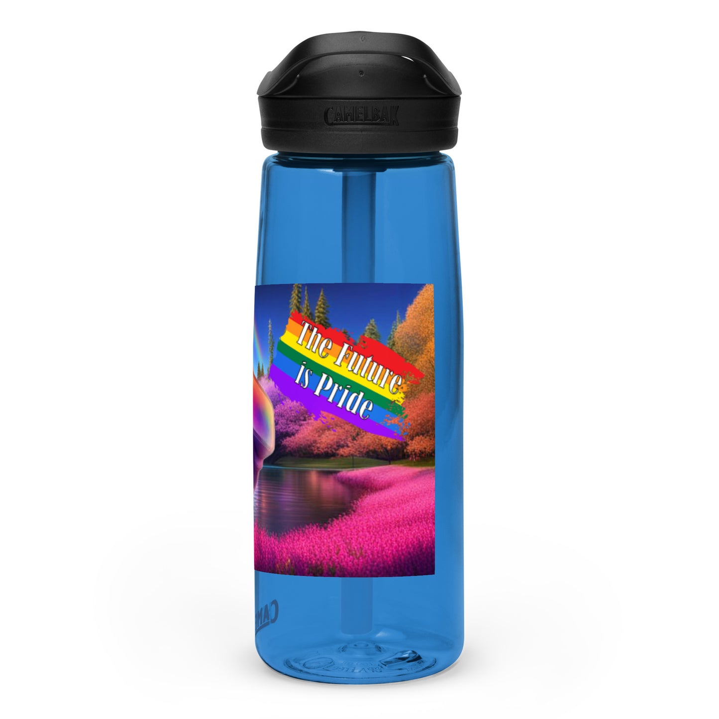 The Future is Pride in VR Water Bottle 25oz