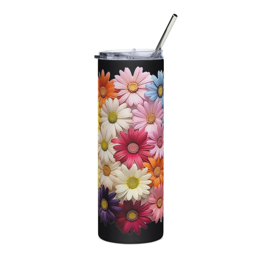 Gerbera Daisies Stainless steel tumbler