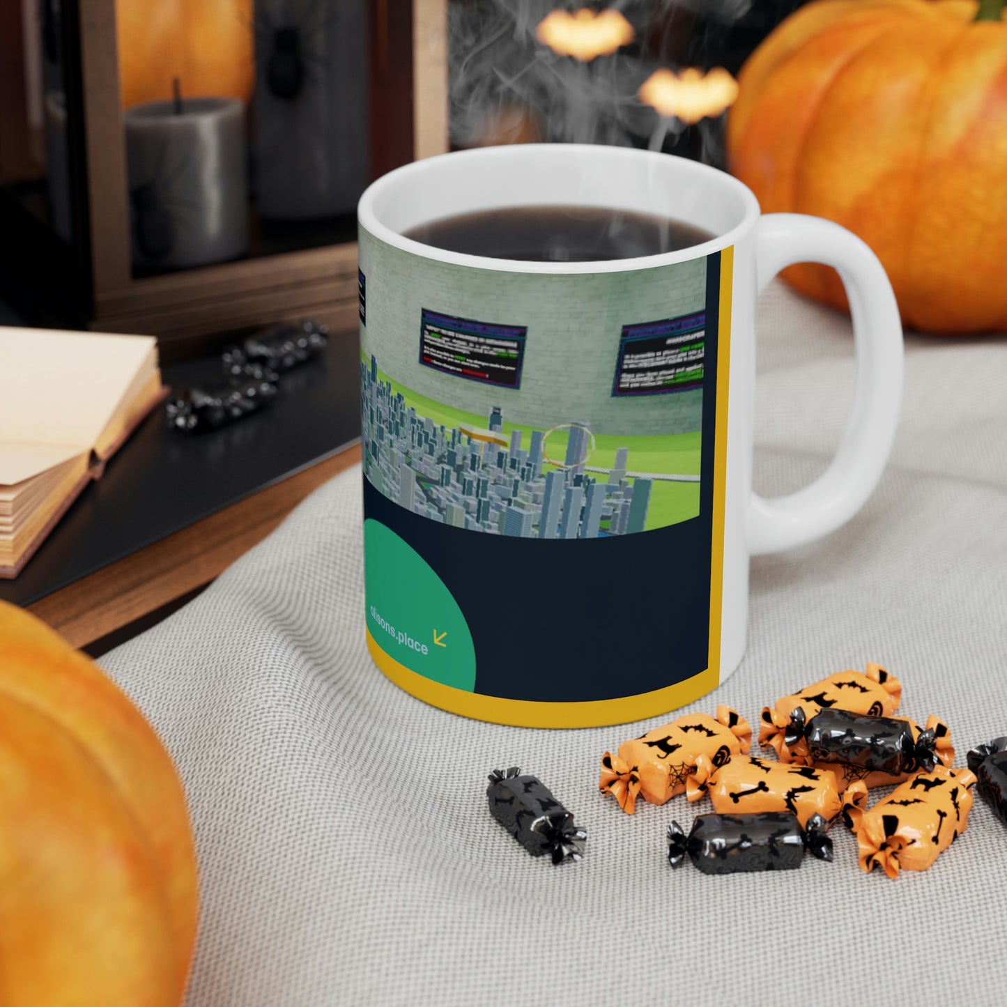 I'd Rather be in My Map Room Mug