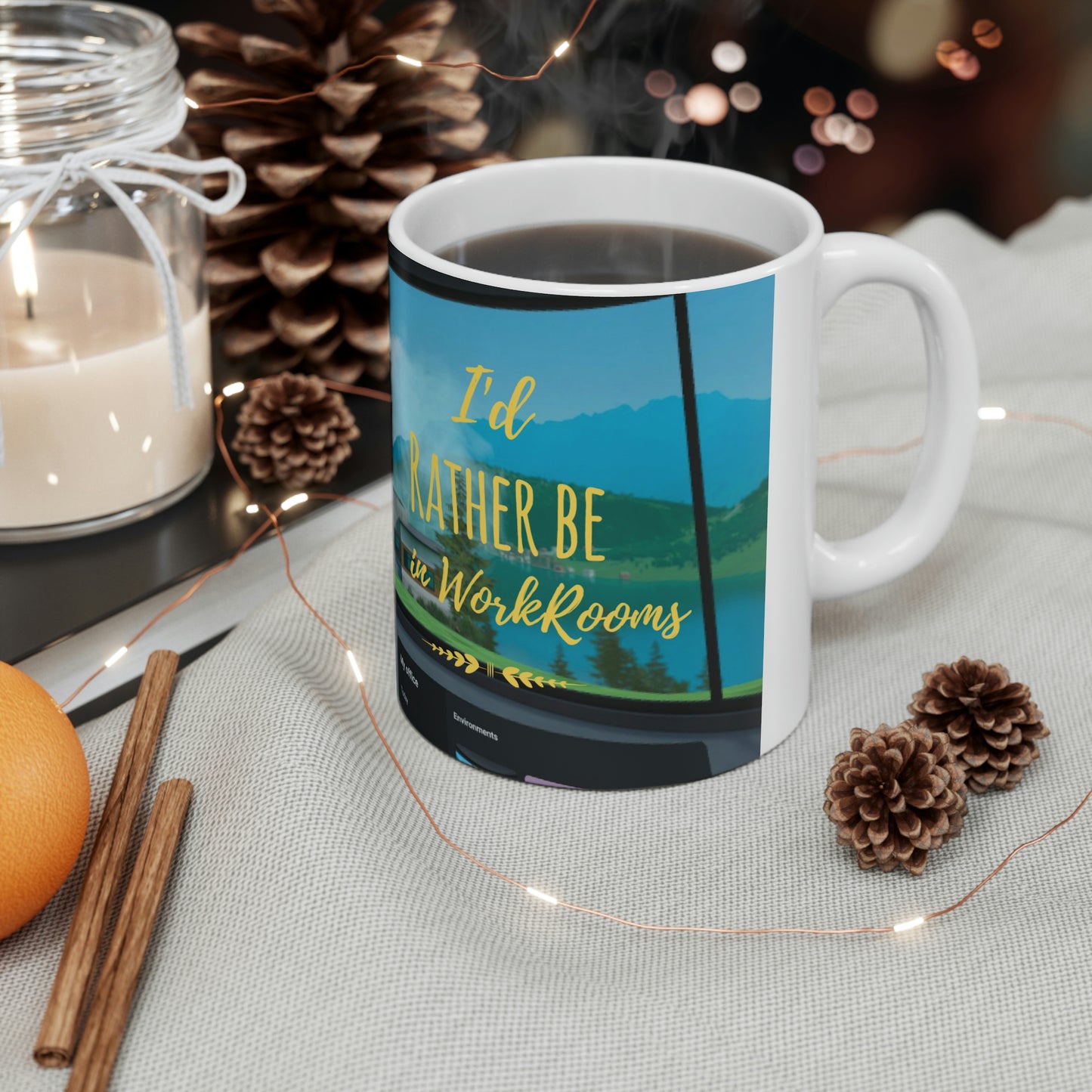 I'd Rather be in Horizon Workrooms Mug