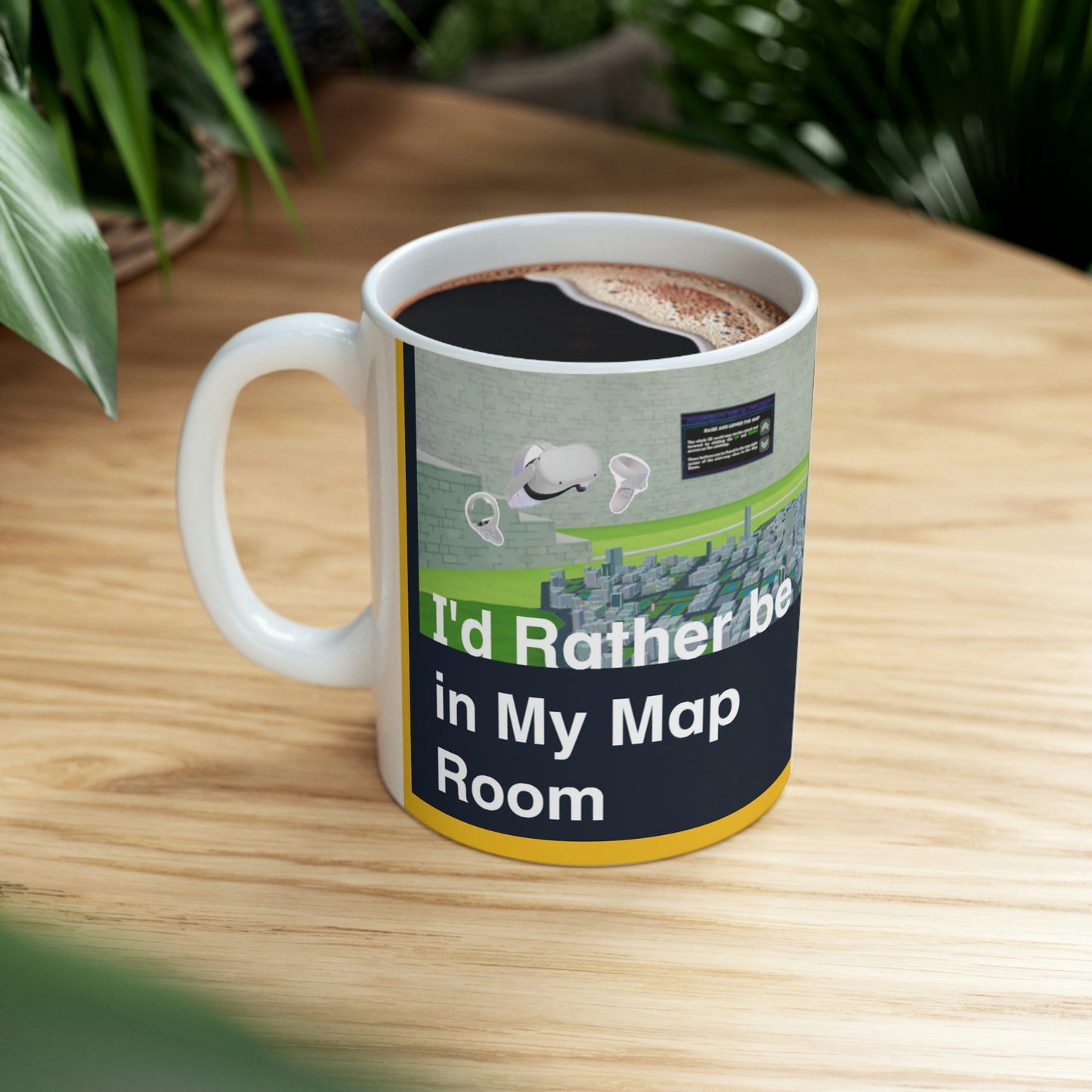 I'd Rather be in My Map Room Mug