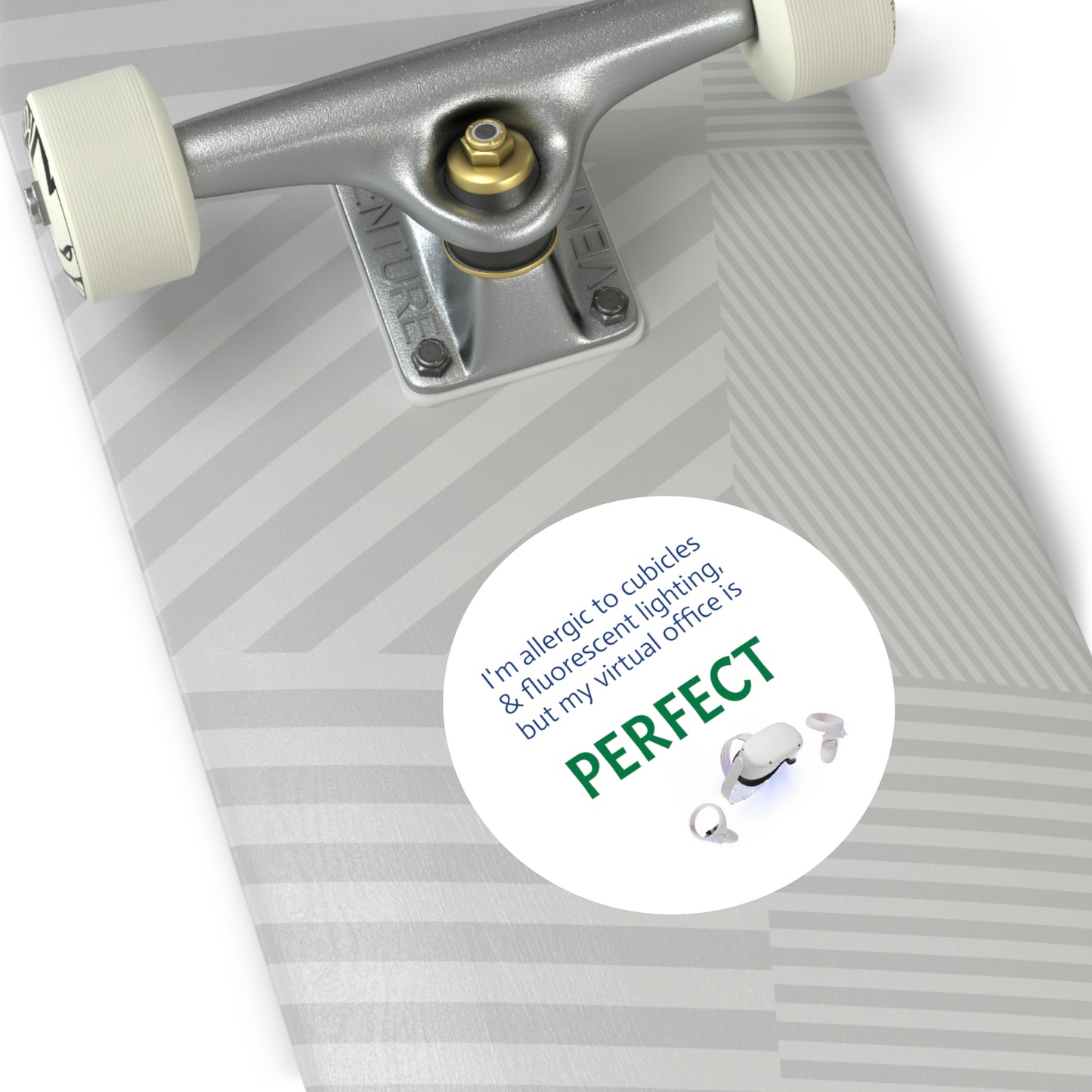 My Virtual Office is Perfect - sticker