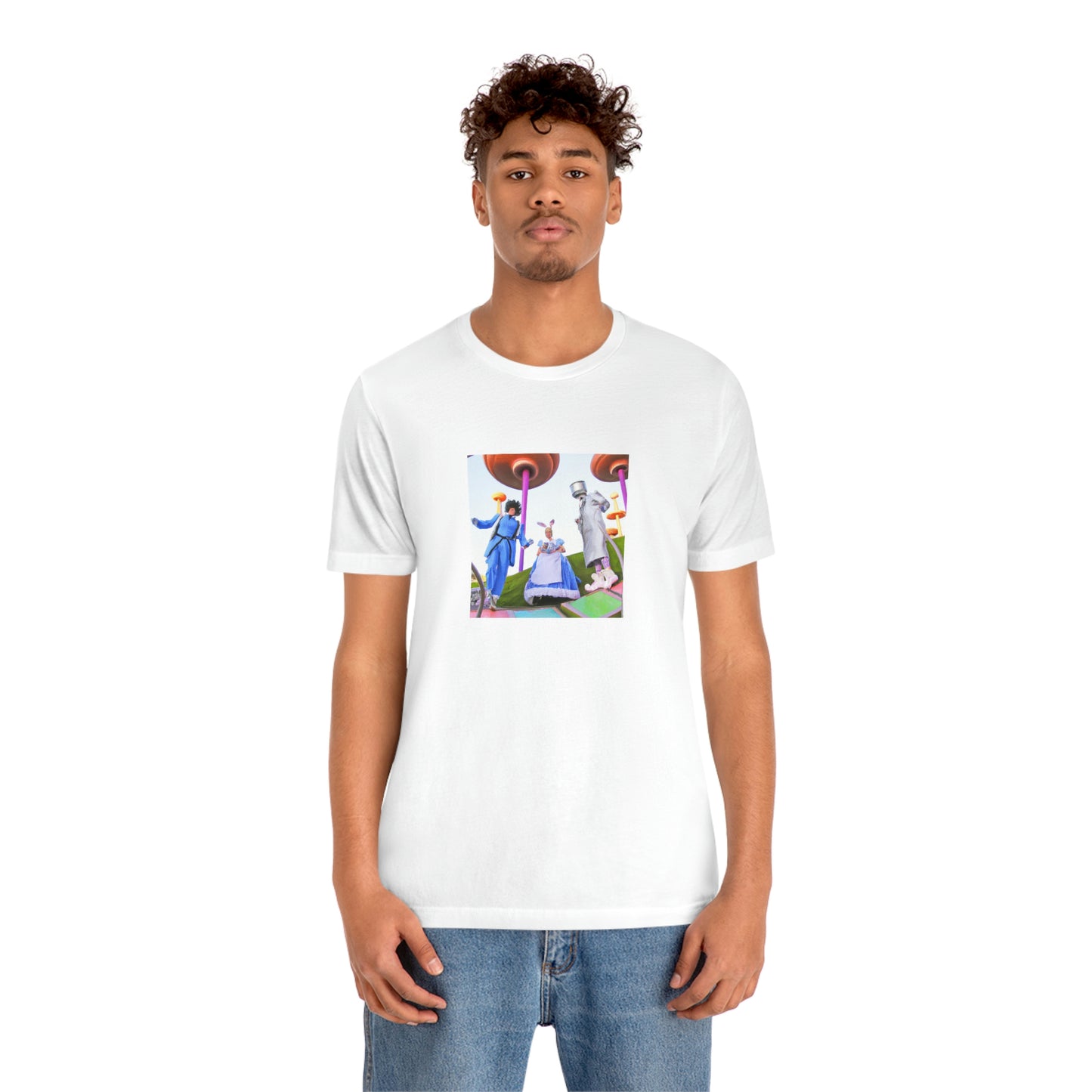 Robo White Rabbit - tshirt