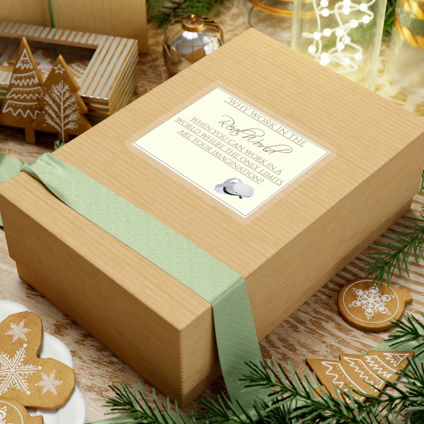 Why Work in the Real World When There's VR?