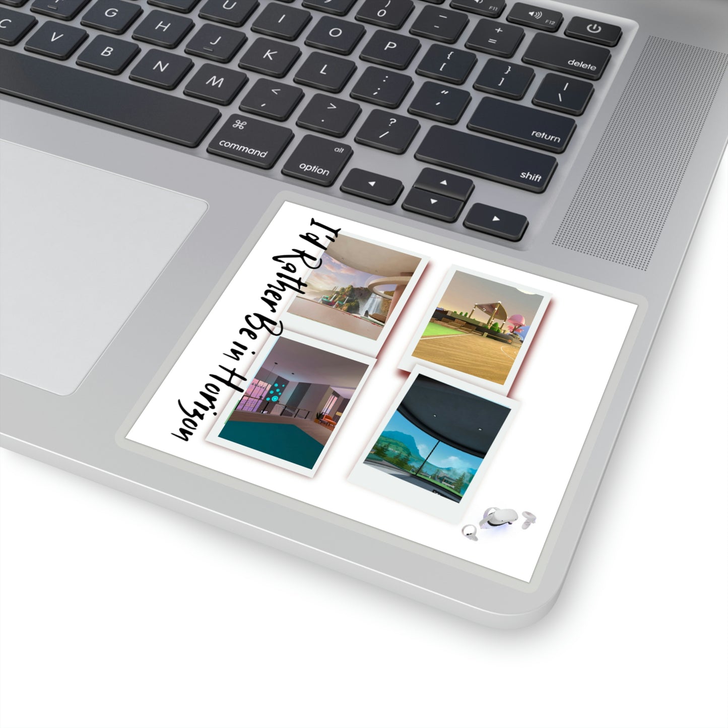 I'd Rather be In Horizon  Square Sticker