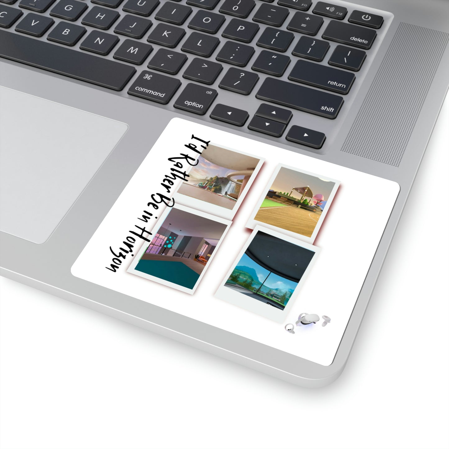 I'd Rather be In Horizon  Square Sticker