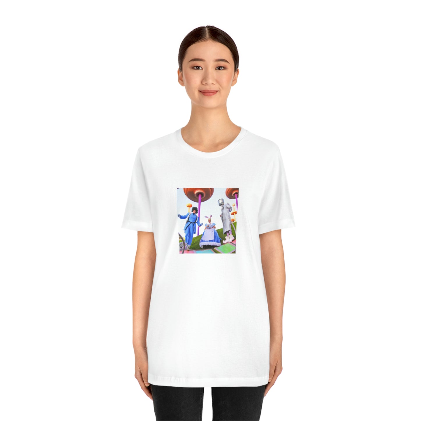 Robo White Rabbit - tshirt