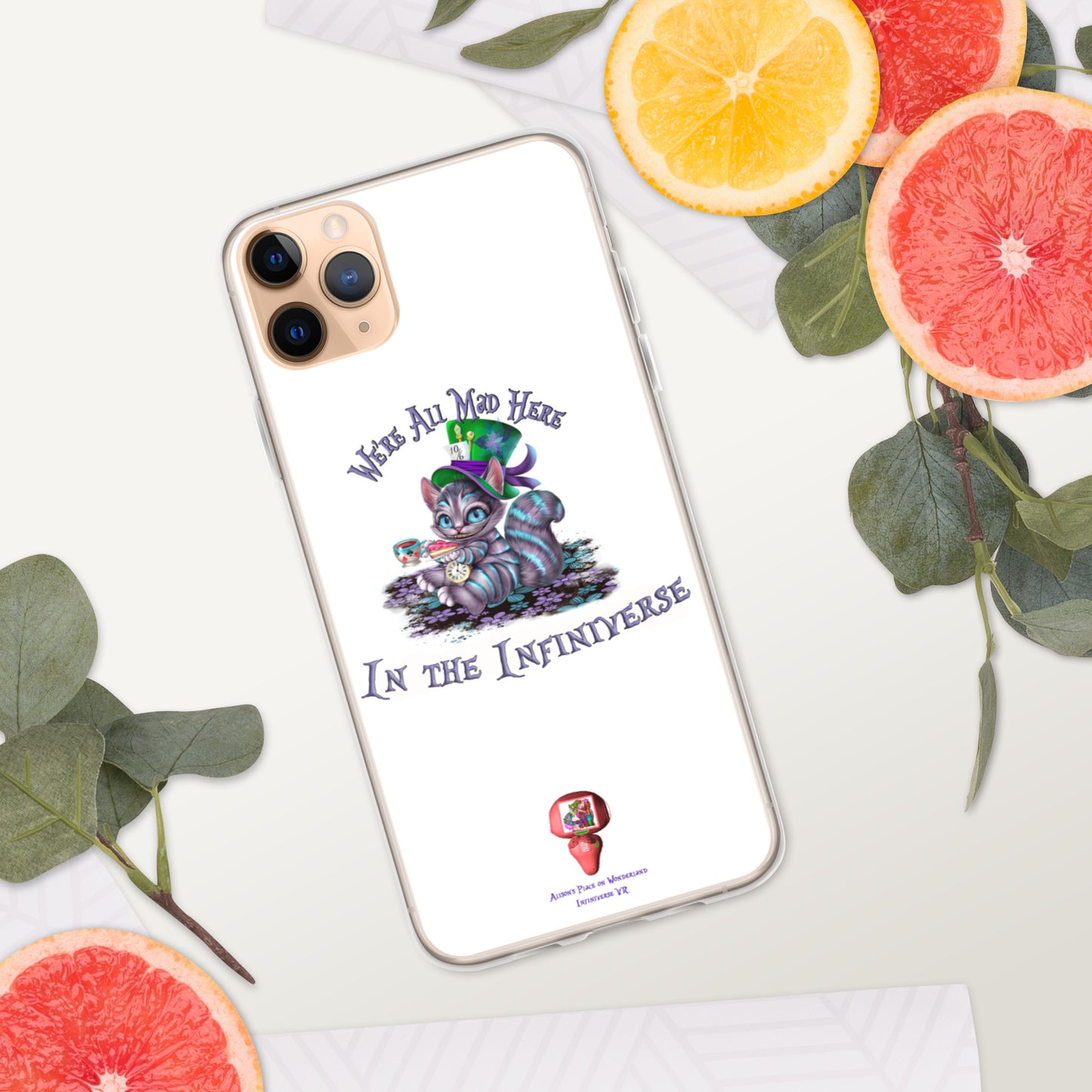We're All Mad Here in the Infiniverse Iphone Case