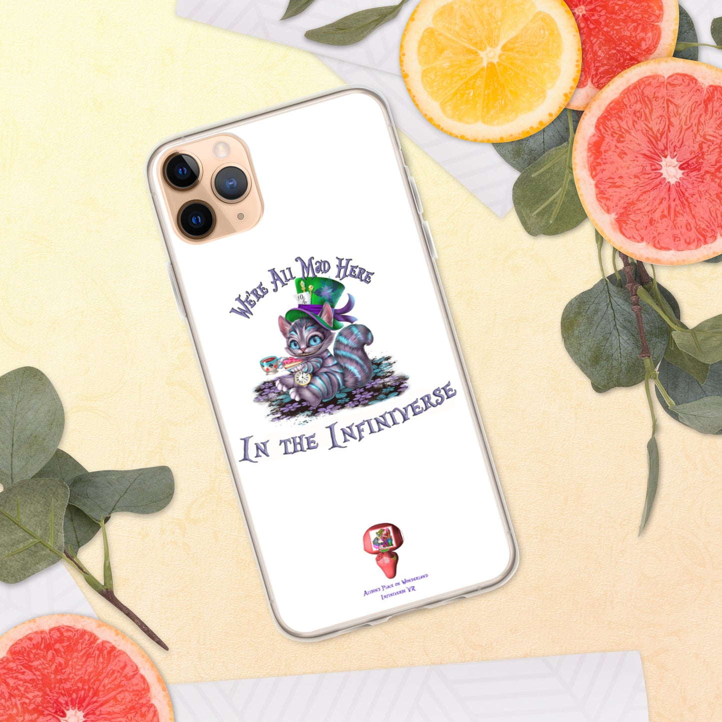 We're All Mad Here in the Infiniverse Iphone Case