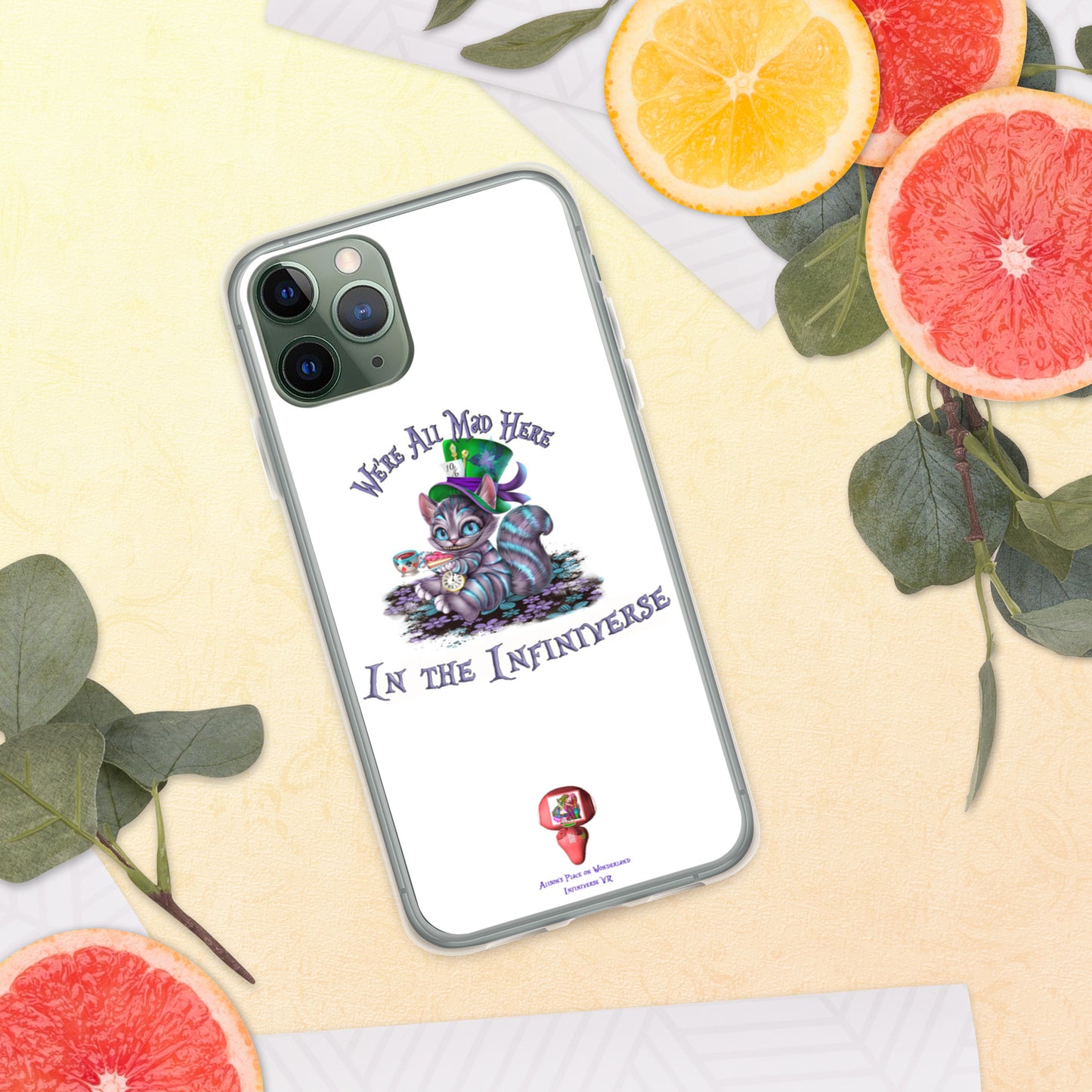 We're All Mad Here in the Infiniverse Iphone Case