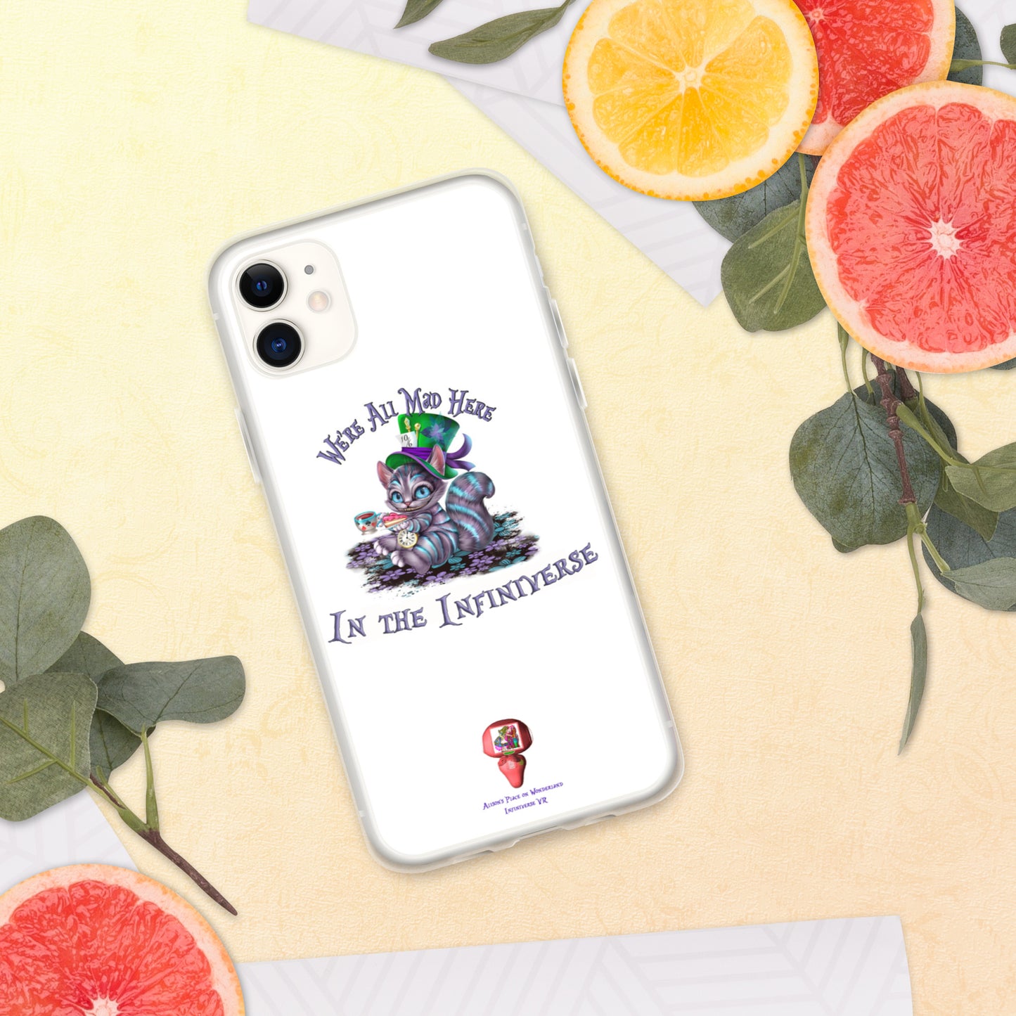 We're All Mad Here in the Infiniverse Iphone Case