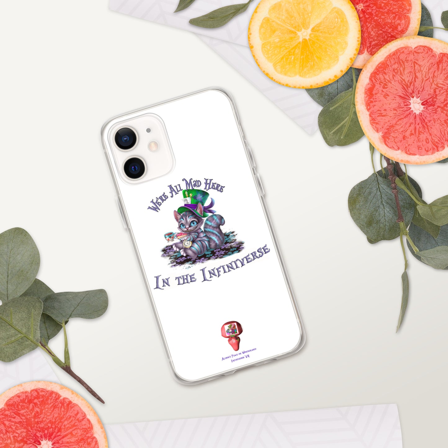 We're All Mad Here in the Infiniverse Iphone Case