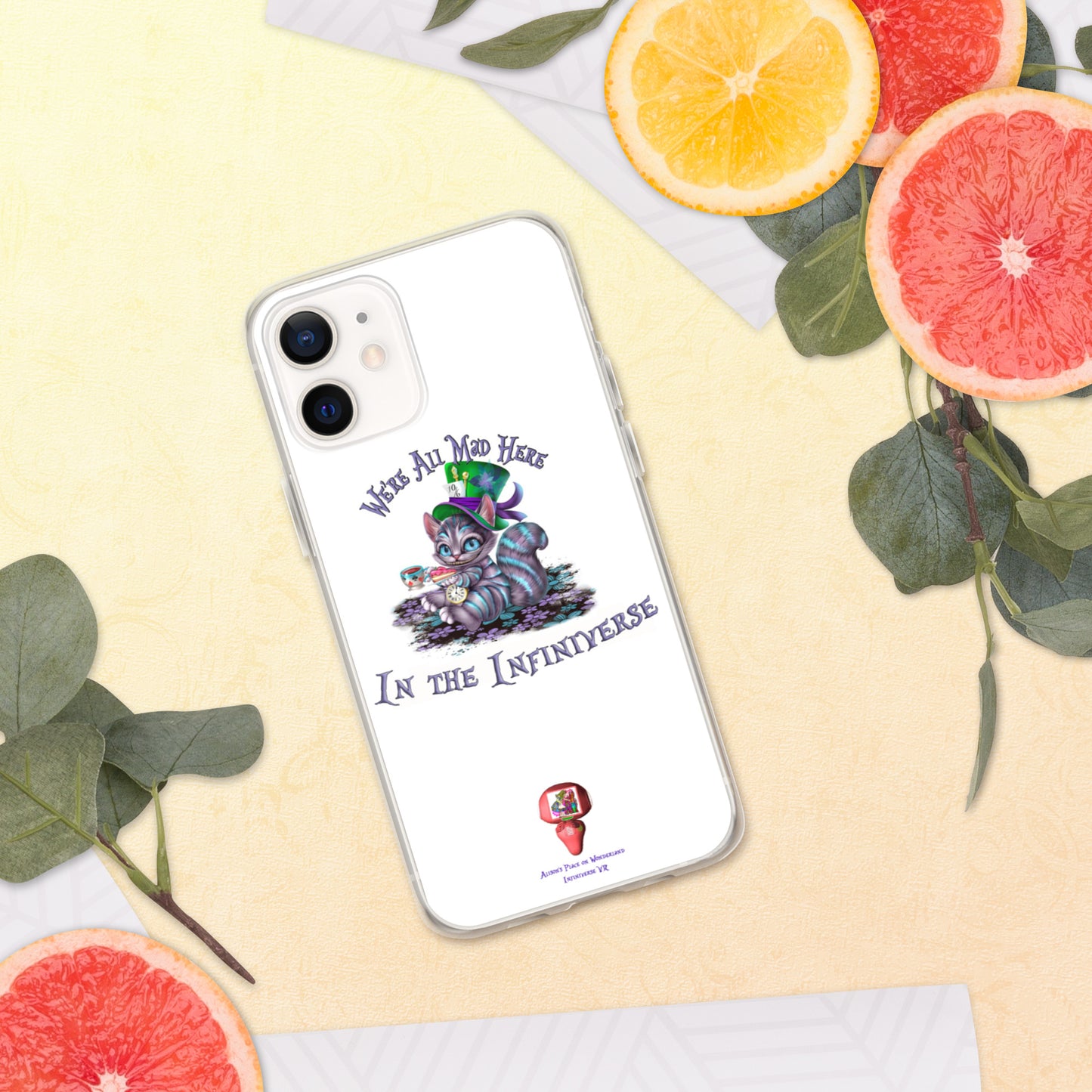 We're All Mad Here in the Infiniverse Iphone Case