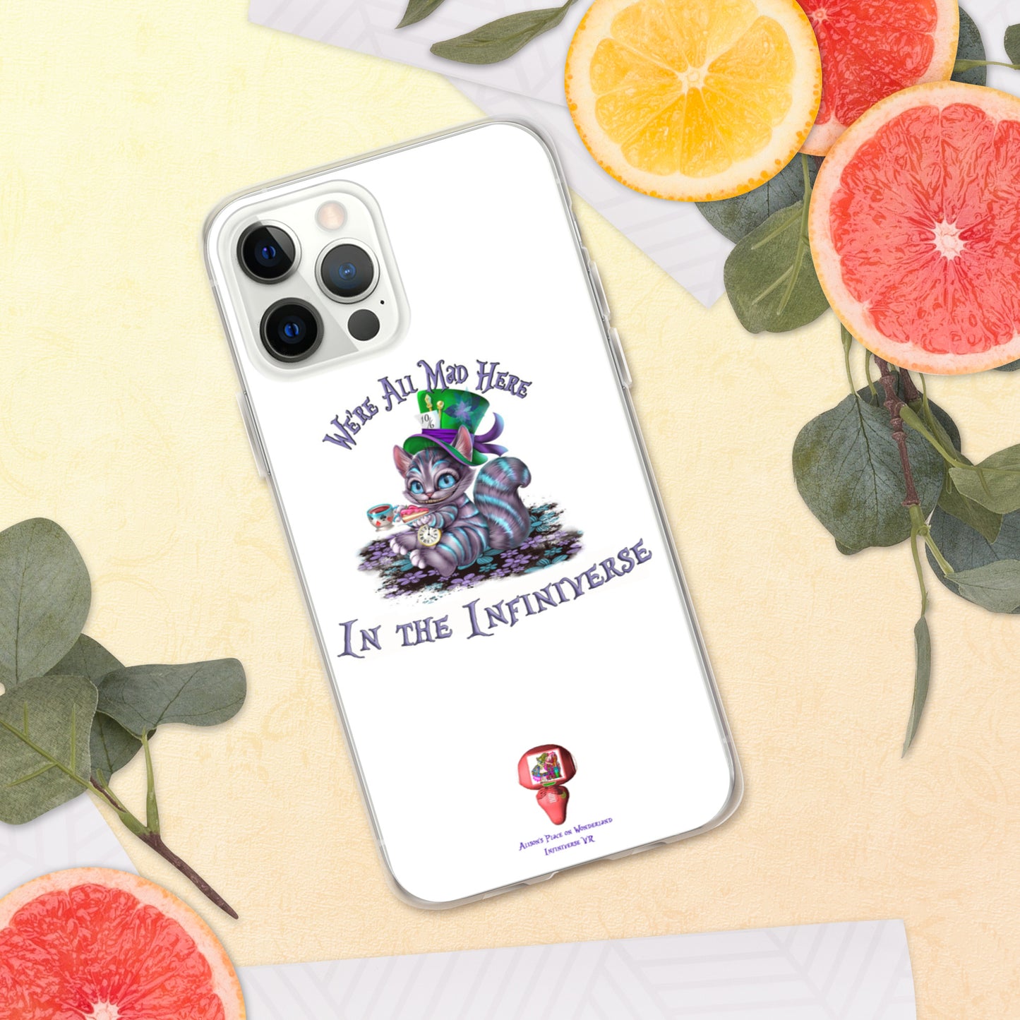 We're All Mad Here in the Infiniverse Iphone Case