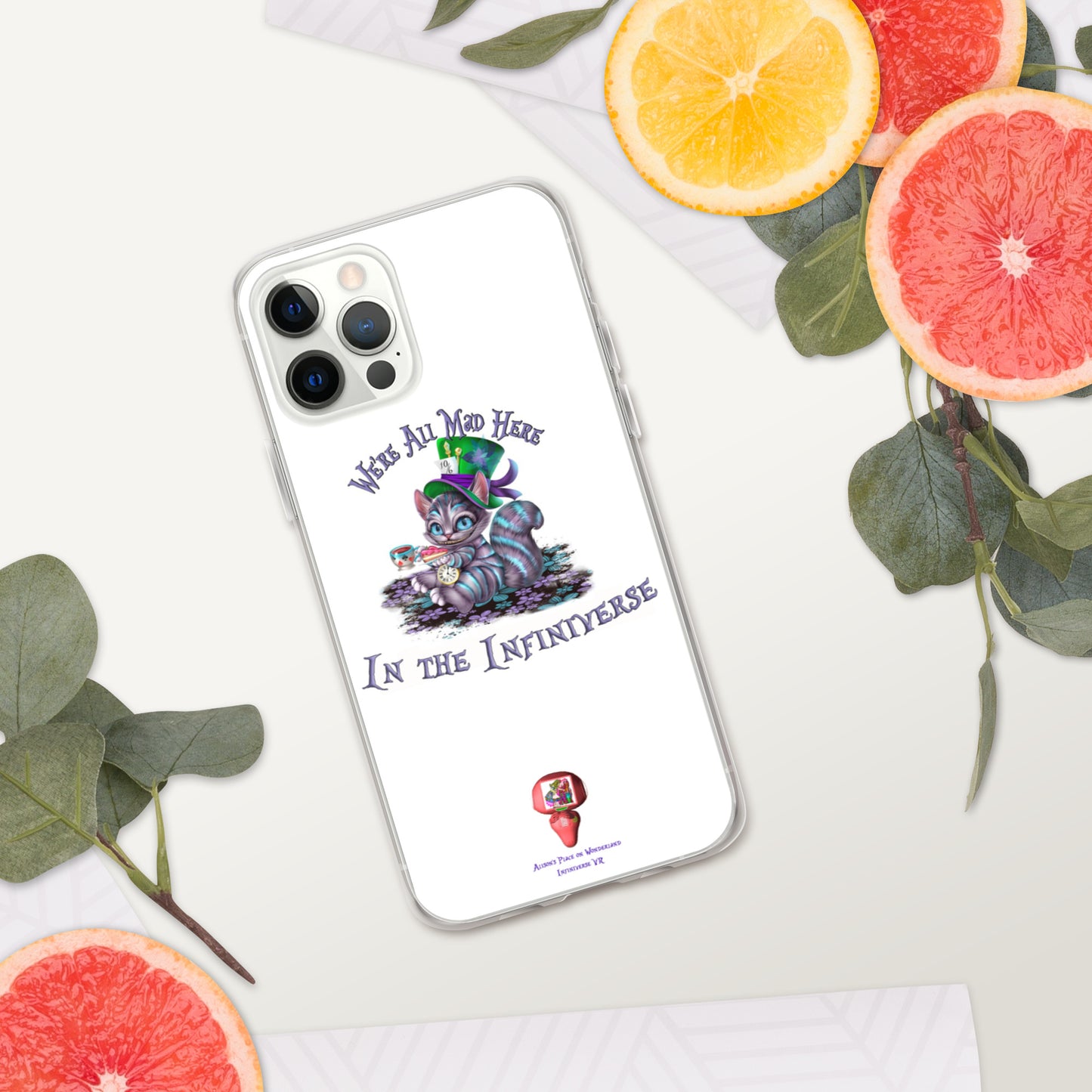 We're All Mad Here in the Infiniverse Iphone Case