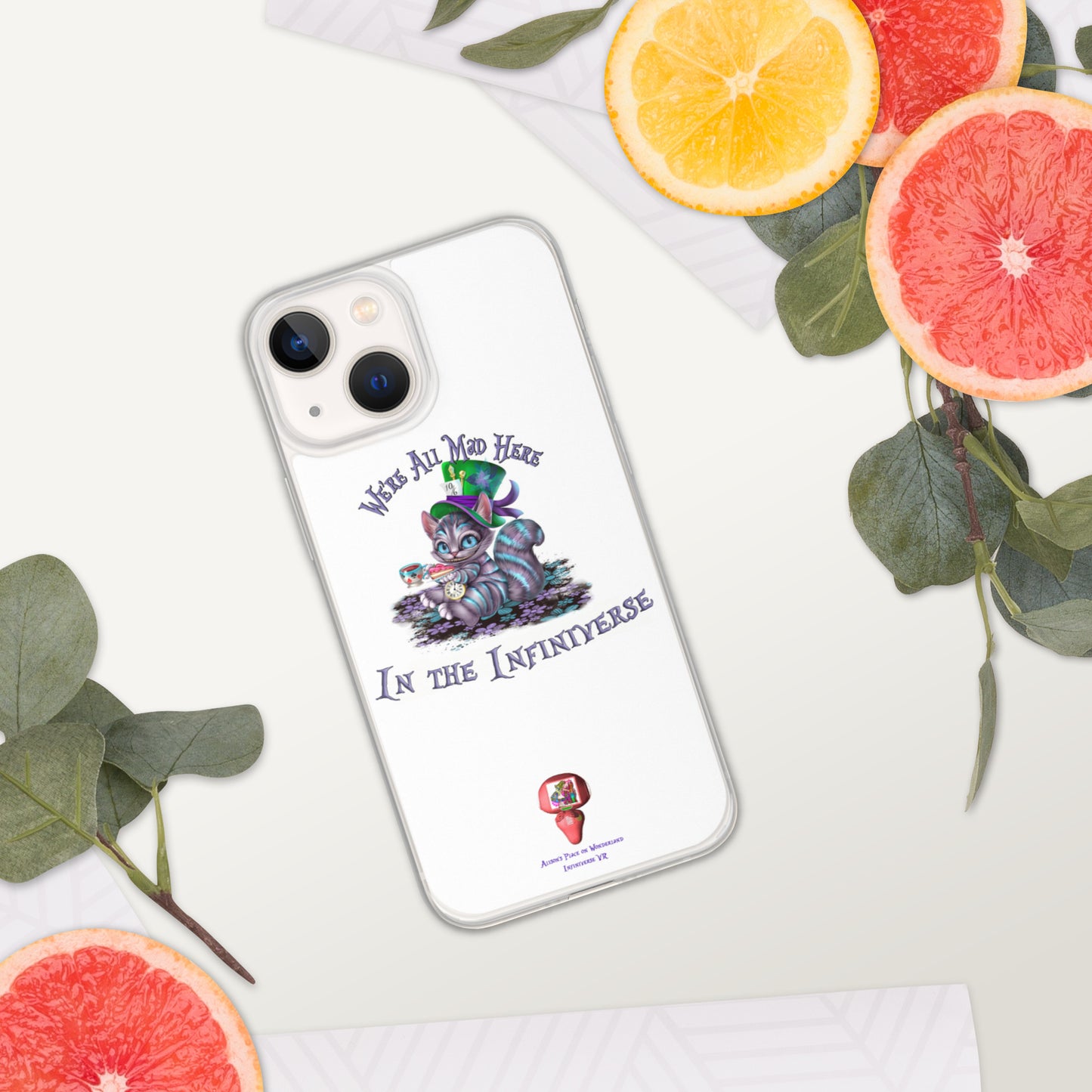 We're All Mad Here in the Infiniverse Iphone Case