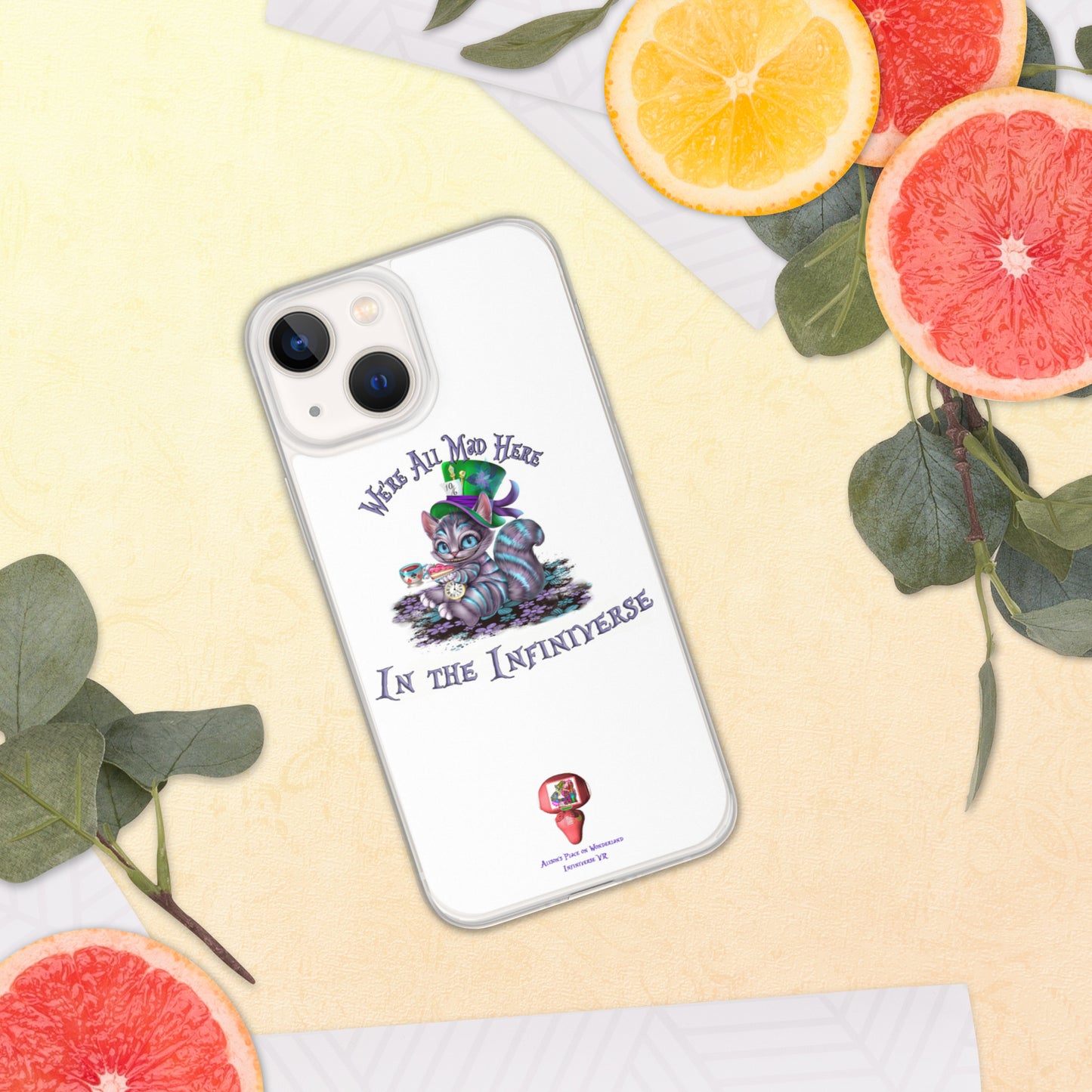 We're All Mad Here in the Infiniverse Iphone Case