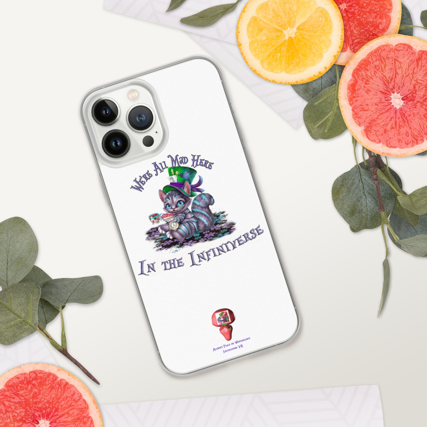 We're All Mad Here in the Infiniverse Iphone Case