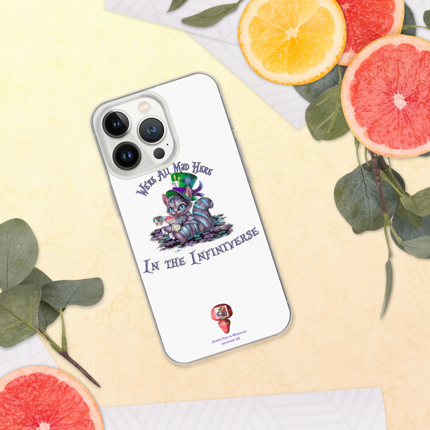 We're All Mad Here in the Infiniverse Iphone Case