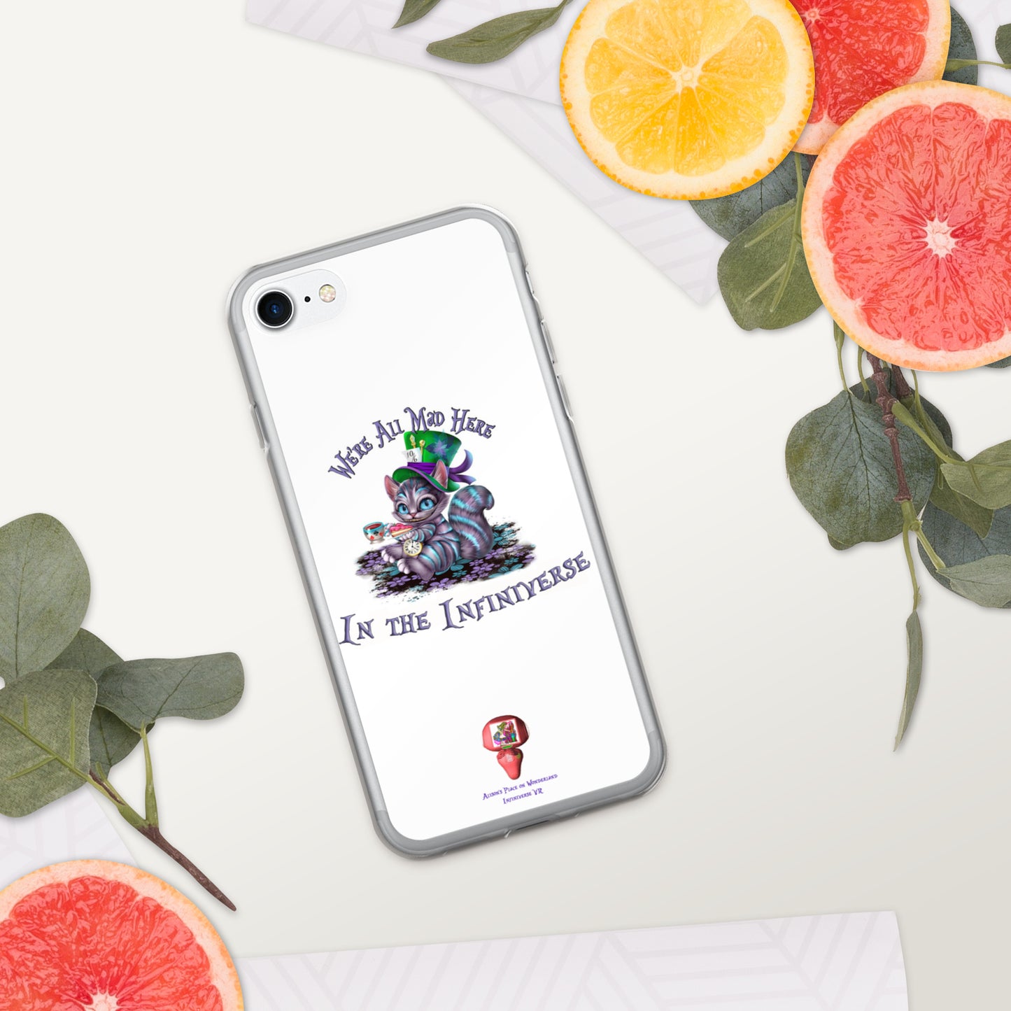 We're All Mad Here in the Infiniverse Iphone Case