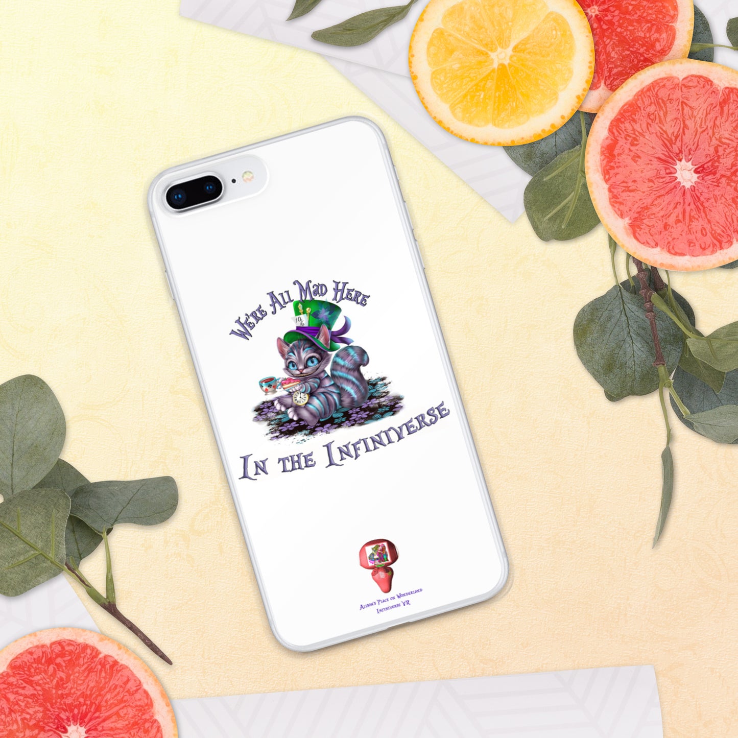 We're All Mad Here in the Infiniverse Iphone Case