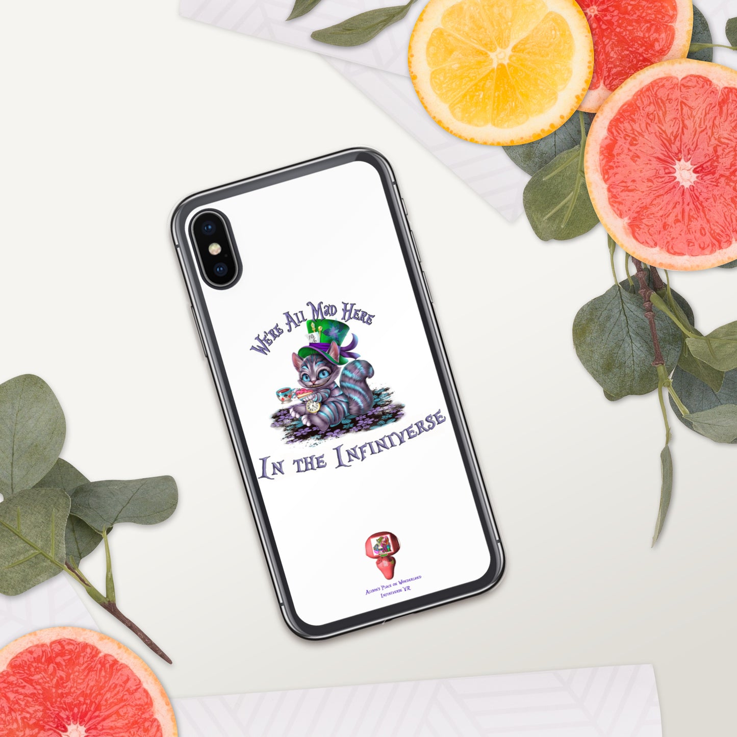 We're All Mad Here in the Infiniverse Iphone Case