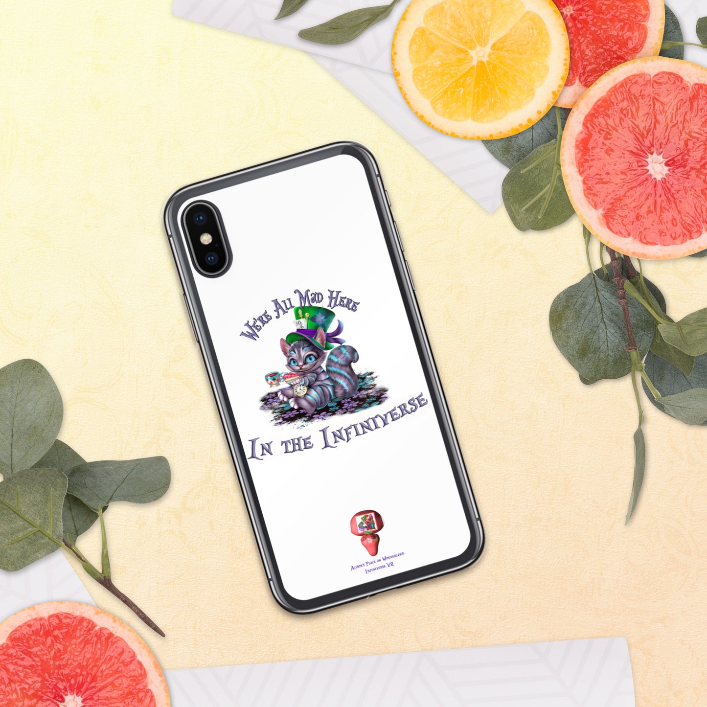 We're All Mad Here in the Infiniverse Iphone Case
