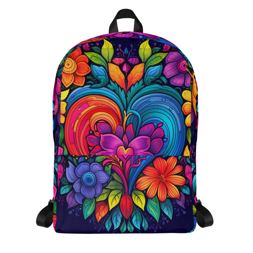 Hearts and Flowers BackPack
