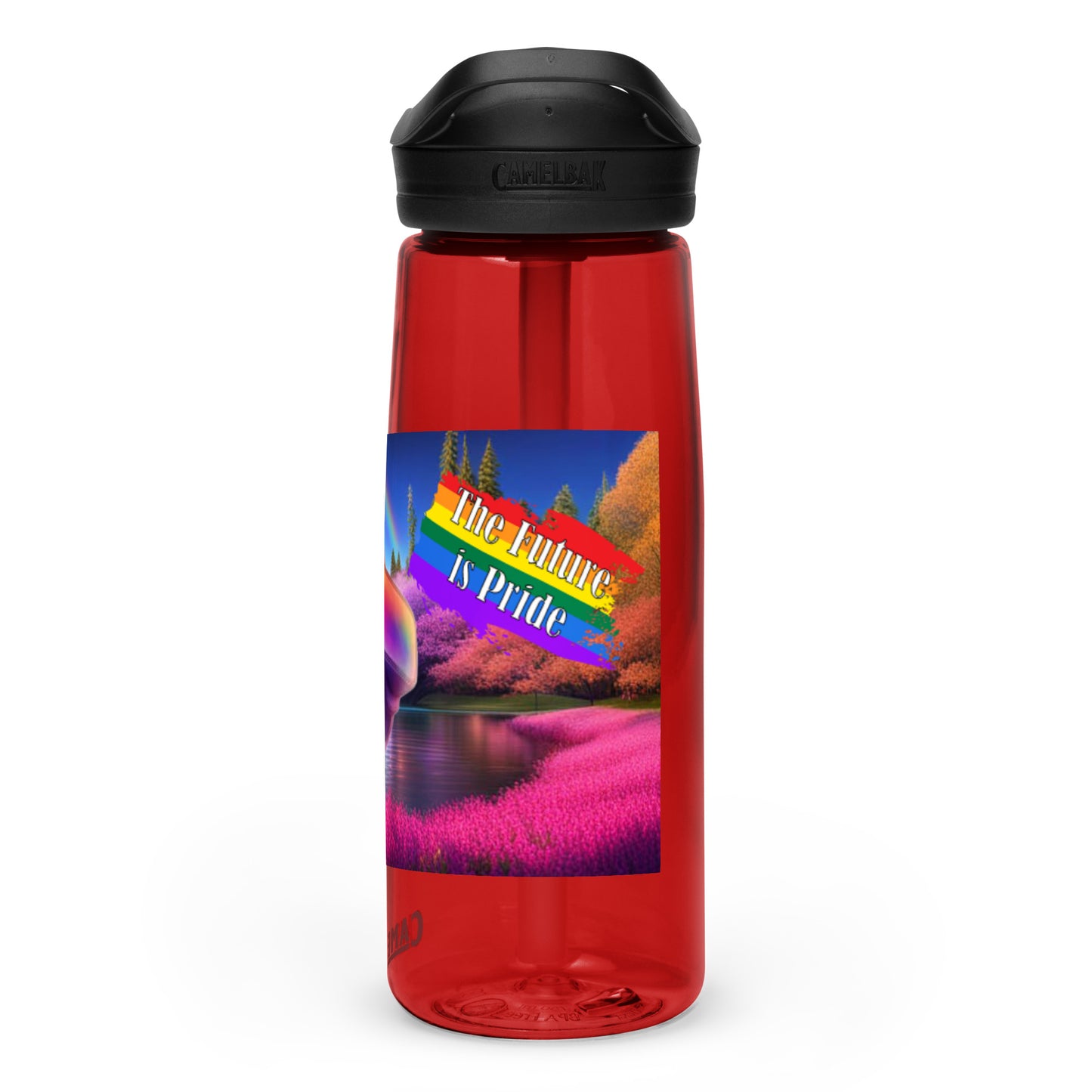 The Future is Pride in VR Water Bottle 25oz