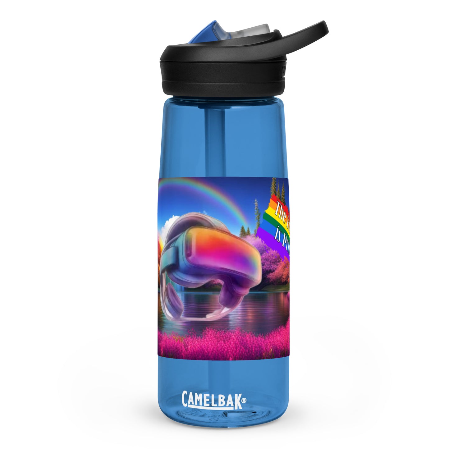 The Future is Pride in VR Water Bottle 25oz