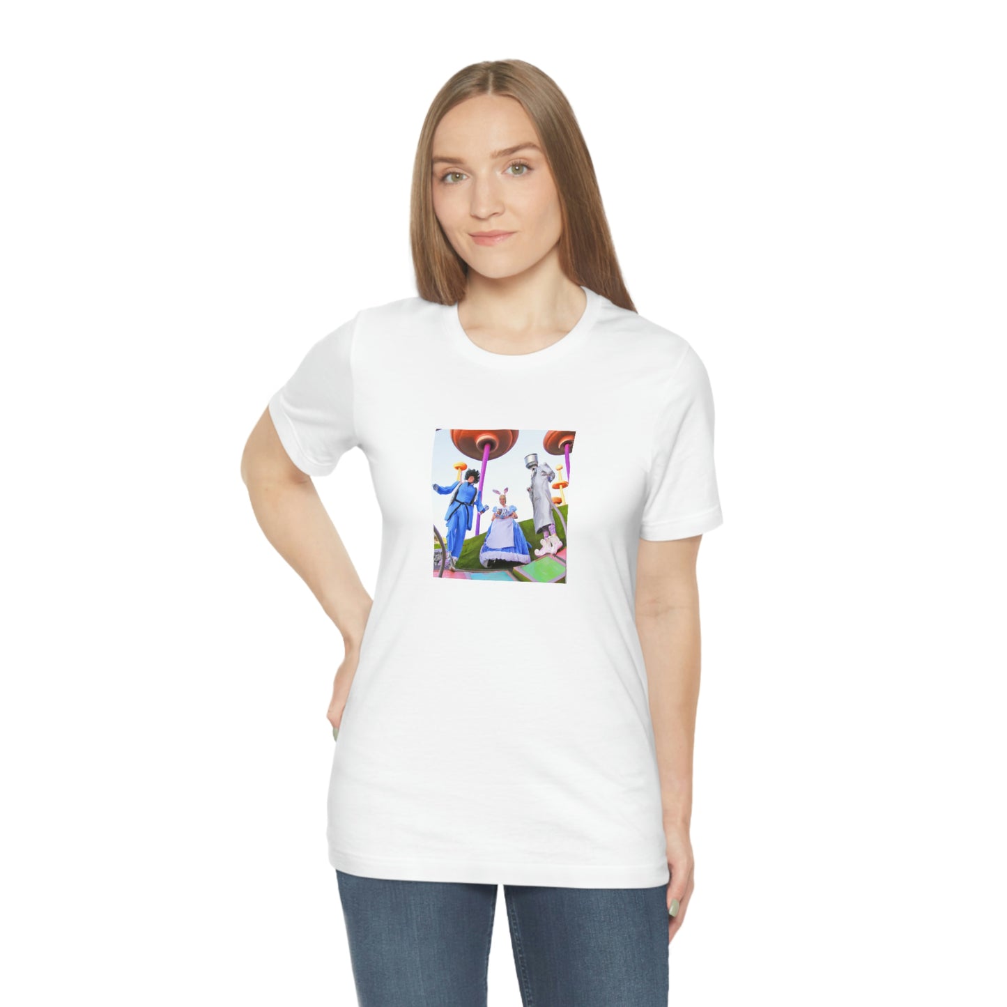 Robo White Rabbit - tshirt