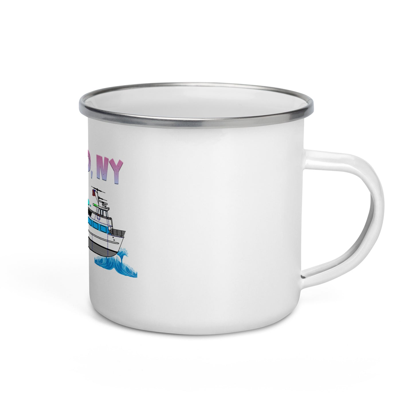 Infiniverse Bot goes to Fire Island Mug