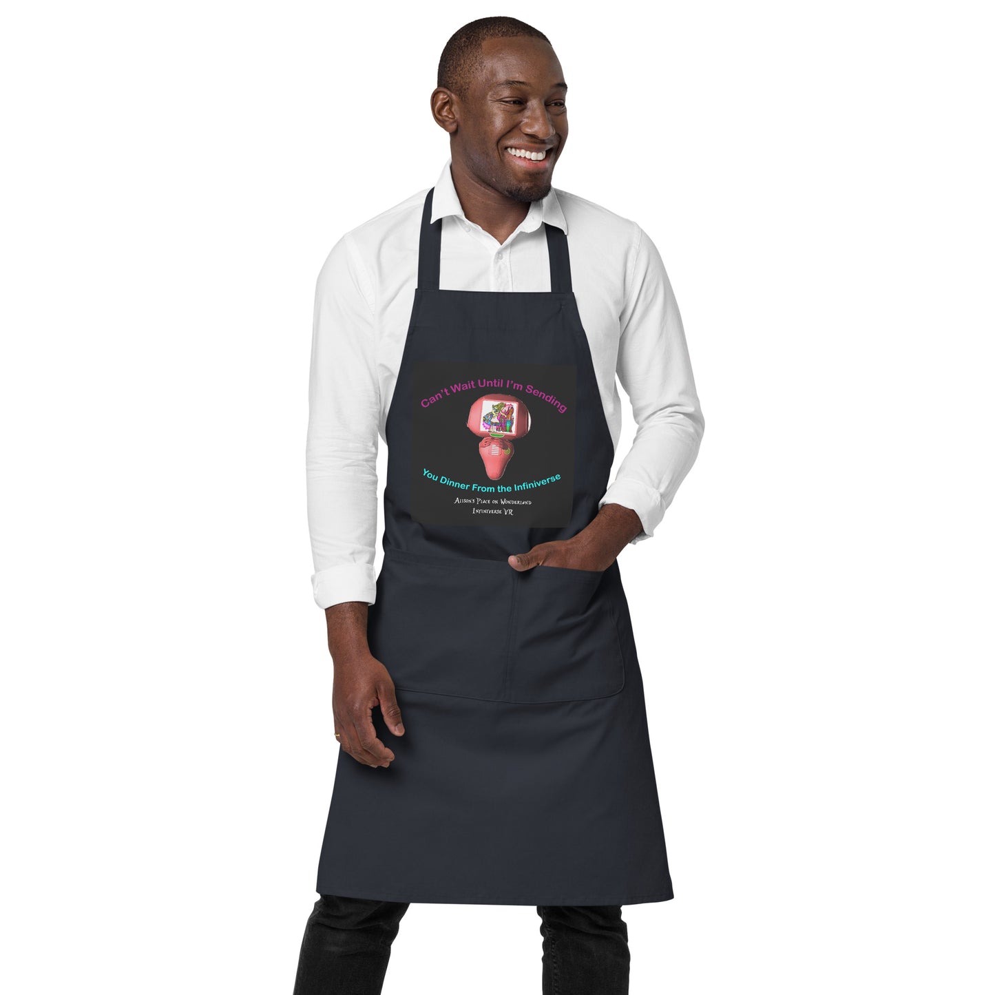 Can't Wait to Send Dinner From the Infiniverse Apron