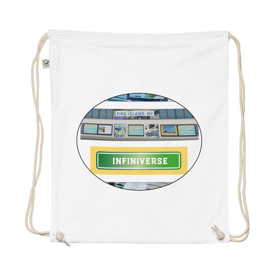 Fire Island Infiniverse Drawstring Bag - for the Beach, Shopping or VR