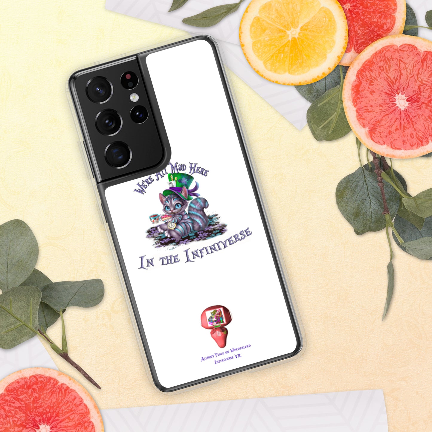 We're All Mad in the Infiniverse Samsung Phone Case