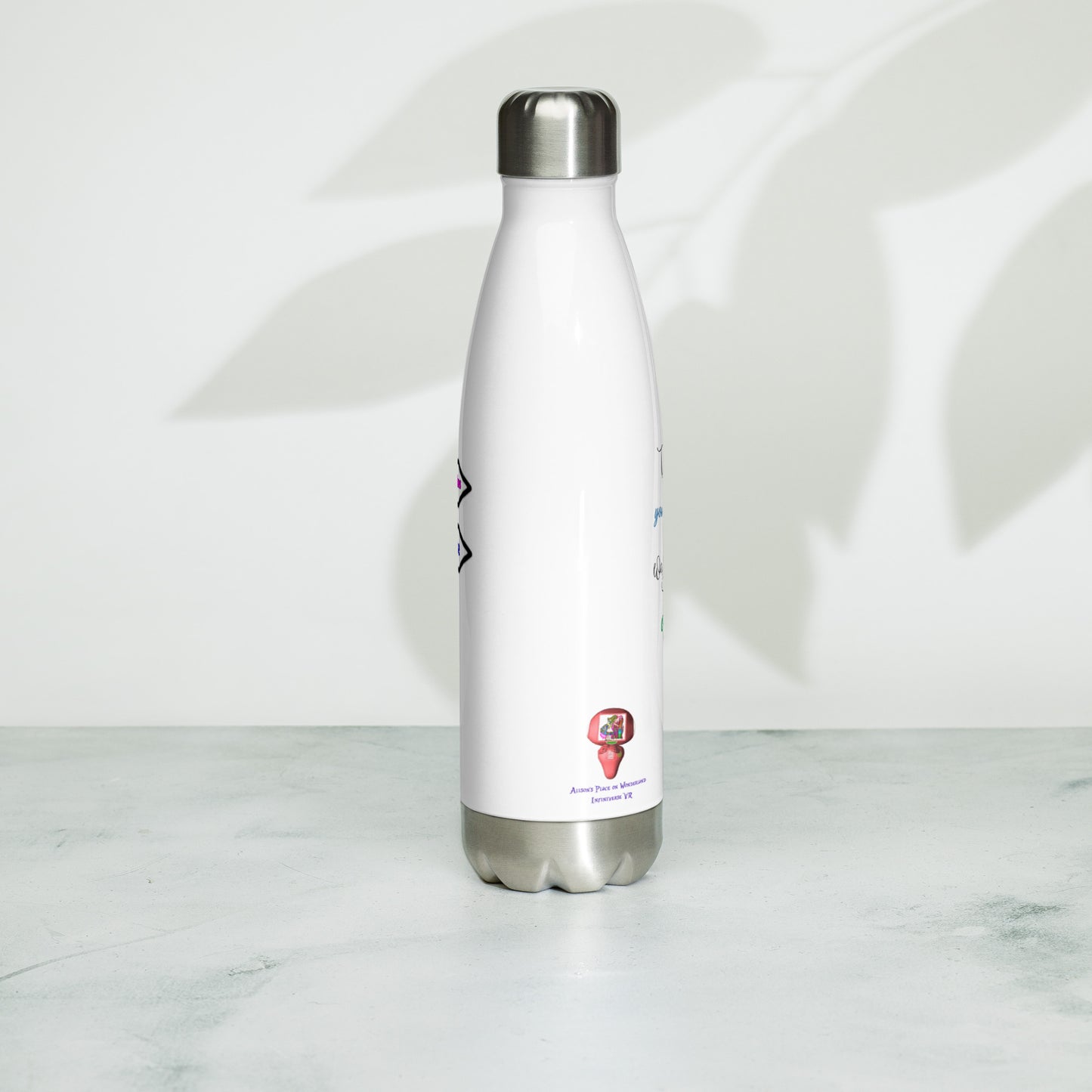 Lifetime of Adventure Wonderland Stainless Steel Water Bottle