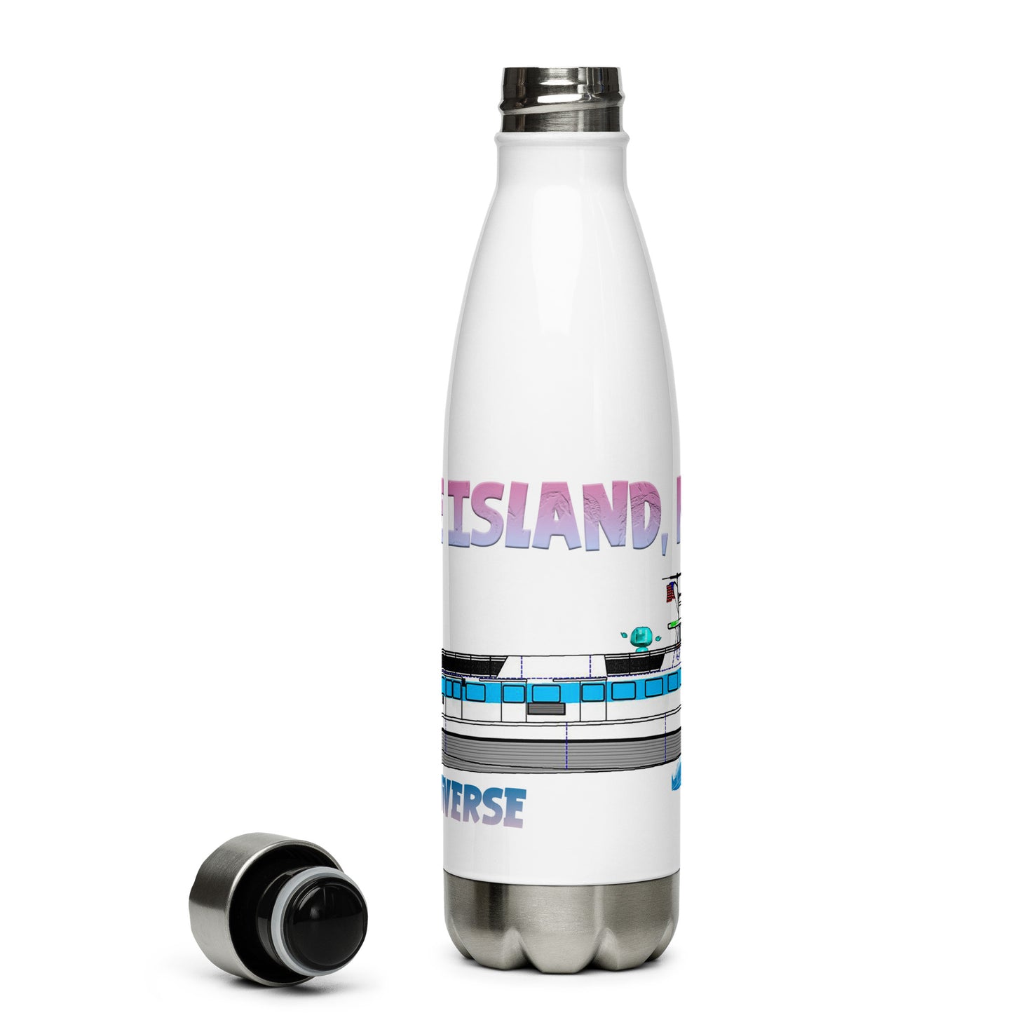 A bot goes to Fire Island Water Bottle