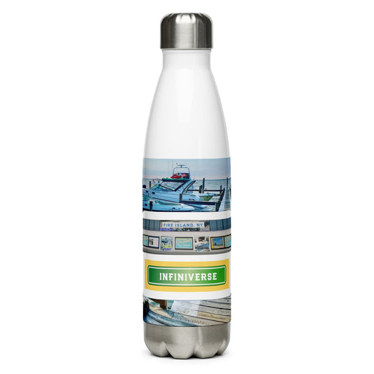 Infiniverse Fire Island Stainless Steel Water Bottle