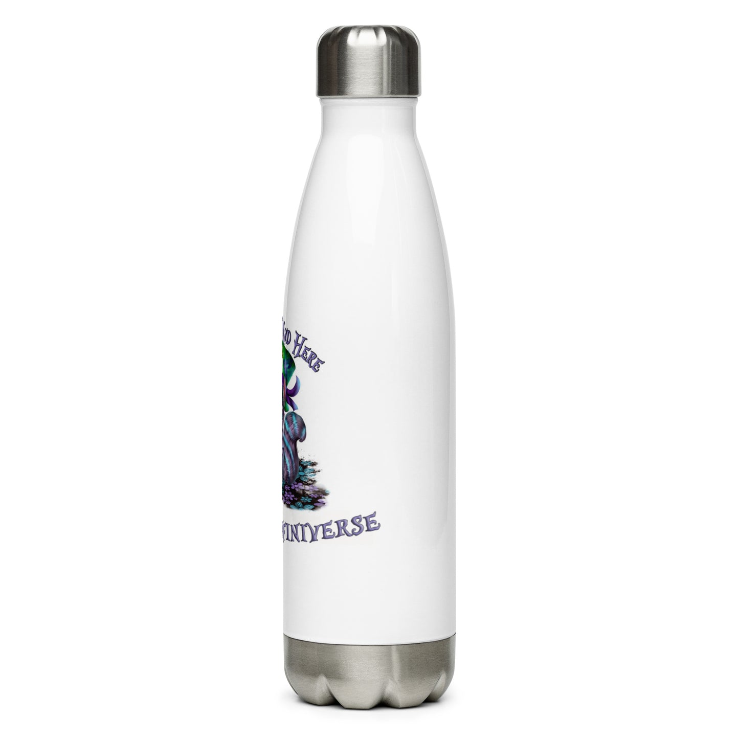 We're All Mad Here in the Infiniverse Water Bottle